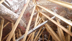 Radiant Barrier Insulation in Attic